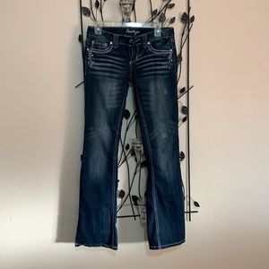 Amethyst low rise jeans